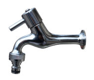 Rubinetto obliquo cromato, cod. 03ROC