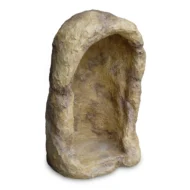 grotta in finta roccia per statue di altezza 80 cm circa col. old stone, cod. 14N80OS