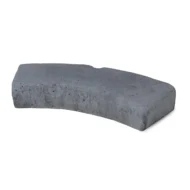 bordo curvo 130 per aiuole col. grafite, cod. 05CU130GR