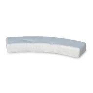 bordo curvo 180 per aiuole col. bianco, cod. 05CU180GB