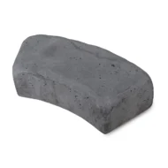 bordo curvo 80 per aiuole col. grafite, cod. 05CU80GR