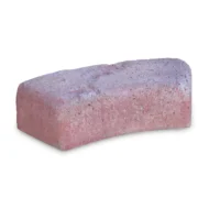 bordo curvo 80 per aiuole col. rosa antico, cod. 05CU80RA