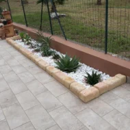 bordura per aiuole col. pietre del borgo, 05BP, località: Terme Vigliatore (Messina)