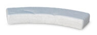 bordo curvo 180 per aiuole col. bianco, cod. 05CU180GB