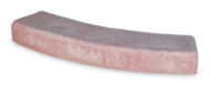 bordo curvo 180 per aiuole col. rosa antico, cod. 05CU180RA