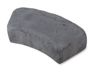 bordo curvo 80 per aiuole col. grafite, cod. 05CU80GR