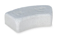 bordo curvo 80 per aiuole col. bianco, cod. 05CU80GB