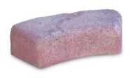 bordo curvo 80 per aiuole col. rosa antico, cod. 05CU80RA