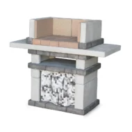 barbecue Emilia 40 con piano col. urban, 40BEM40PUR
