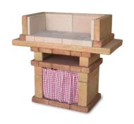 barbecue Emilia 60 col. pietre del borgo, 40BEM60P