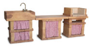 cucina Emilia regular col. mattone, 40CEMRM