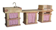 cucina Emilia regular col. old stone, 40CEMROS