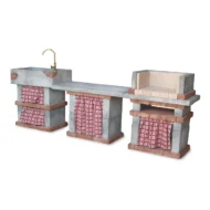 cucina Emilia regular col. antichizzato, 40CEMRAT