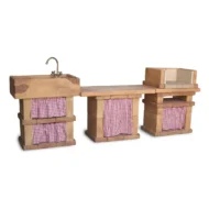 cucina Emilia regular col. mattone, 40CEMRM