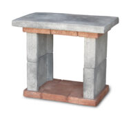 piano Emilia 85 col. antichizzato, 40PEM85AT, vista dell'interno del supporto senza tendina