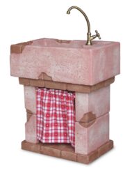 lavello Molveno col. rosa antico, 03LMORA