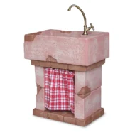 lavello Molveno col. rosa antico, 03LMORA