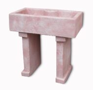 lavello Resia col. rosa antico, 03LRERA