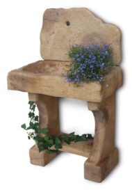 lavello da giardino rustico col. old stone, cod. 03LROS