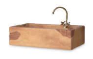 vasca lavello Iseo col. mattone, cod. 03VLISM