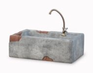 vasca lavello Molveno col. antichizzato, cod. 03VLMOAT
