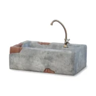 vasca lavello Molveno col. antichizzato, cod. 03VLMOAT