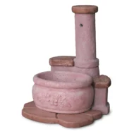 fontana azalea col. rosa antico, cod. 03FAZRA
