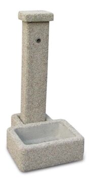 fontana quadrata 40 col. avorio, cod. 03F40A