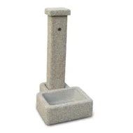 fontana quadrata 40 col. avorio, cod. 03F40A