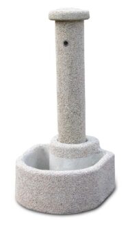 fontana semicerchio avorio, cod. 03FSA