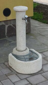 fontana semicerchio avorio, cod. 03FSA, località: Bologna