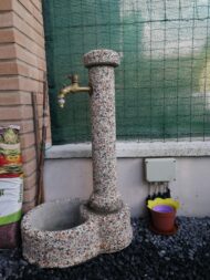 fontana tondella ghiaia colorata, cod. 03FTC, località: Mesola (Ferrara)
