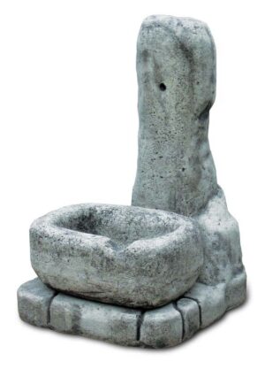 fontana fonte alla roccia col. antichizzato, cod. 03FRAT