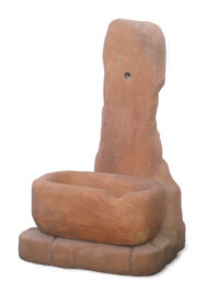 fontana fonte alla roccia col. mattone, cod. 03FRM