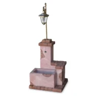fontana fonte del casale con lanterna col. rosa antico, cod. 03FDCLRA
