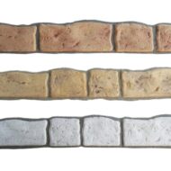 battiscopa 13, colorazioni miste, esempi di posa