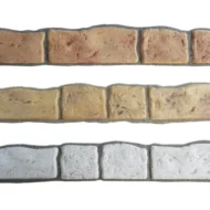 battiscopa 13, colorazioni miste, esempi di posa