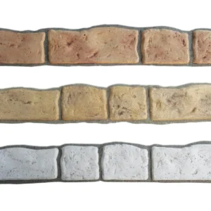 battiscopa 13, colorazioni miste, esempi di posa