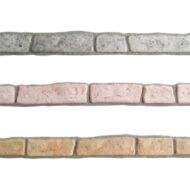 battiscopa 8, colorazioni miste, esempi di posa