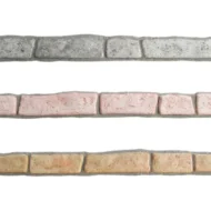 battiscopa 8, colorazioni miste, esempi di posa