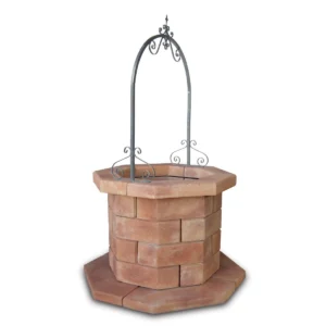 pozzo da giardino 80 col. mattone, cod. 06PB80M