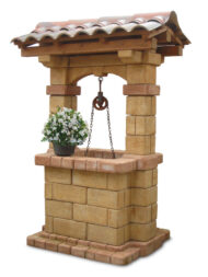 pozzo da giardino country col. old stone, cod. 06PCOS