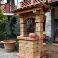 Pozzo da giardino Country colore antichizzato, cod. 06PCAT, località: Tirrenia (Pisa)