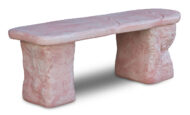 panchina roccia col. rosa antico, cod. 04PRRA