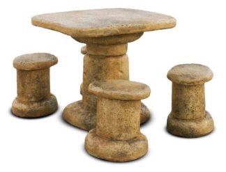 salotto da giardino roccia col. old stone, cod. 04SRS