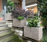 fioriera rettangolare 60x35 ghiaia di fiume, cod. 01FR60x35F, località: Novi di Modena