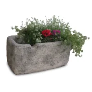 fioriera roccia 60 col. antichizzato, cod. 01FR60AT