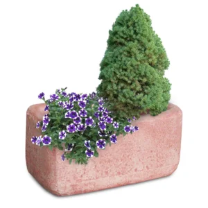 fioriera roccia 60 col. rosa antico, cod. 01FR60RA