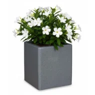vaso quadrato 35x35 col. grafite, cod. 02VQ35x35GR