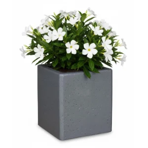 vaso quadrato 35x35 col. grafite, cod. 02VQ35x35GR